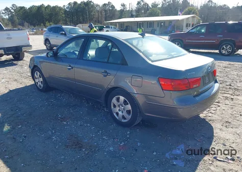 2009 Hyundai Sonata Gls z USA, uszkodzony, nr VIN 5NPET46CX9H547508